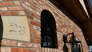 Close up van bouwstenen Saksische woning | Brick Finesse